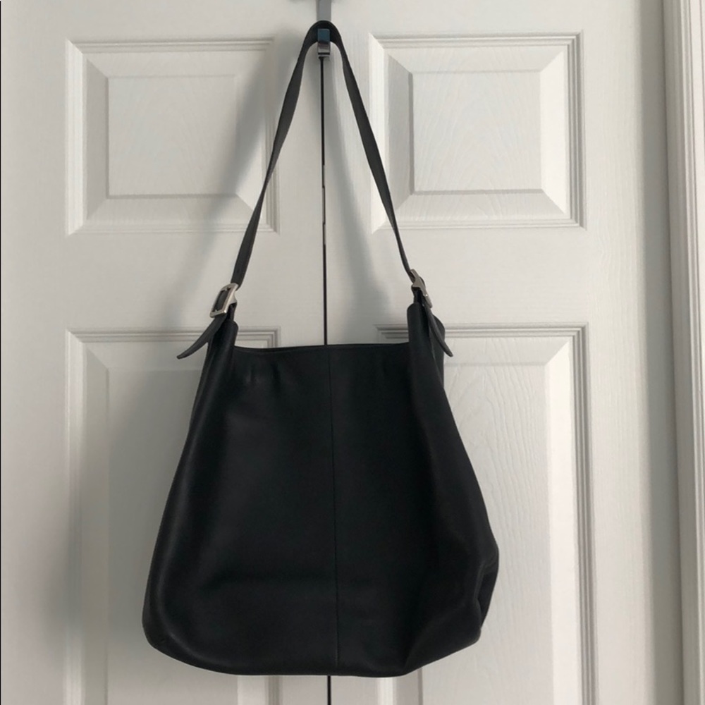 Coach vintage leather bag.